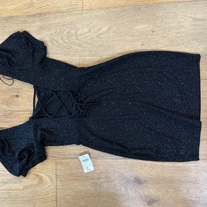 Windsor Black Sparkly Dress